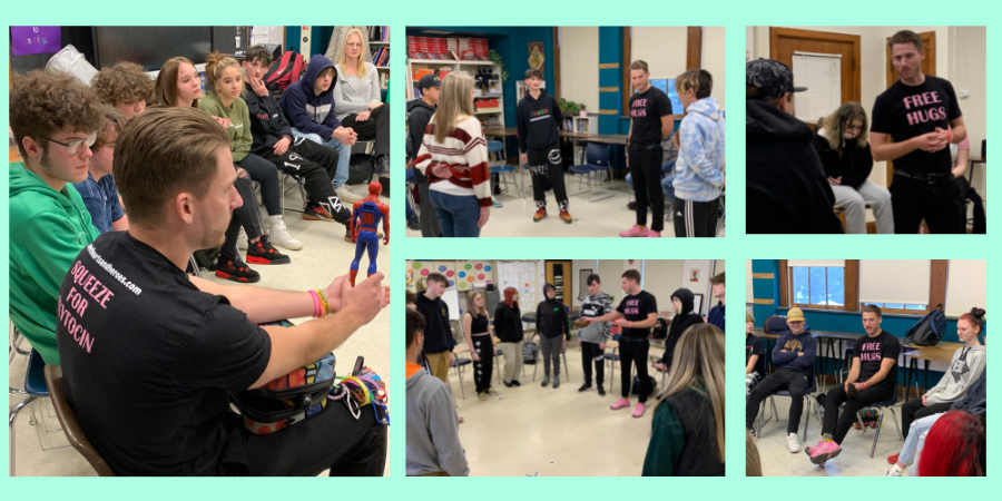 Pat Fish from Sweethearts & Heroes returned to Mayfield in January to work with students on this and more.