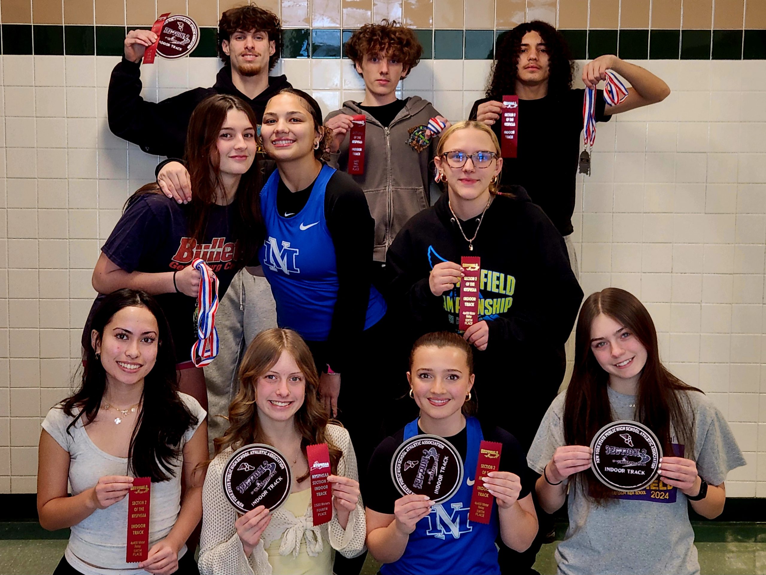 Indoor Track Sectionals Results