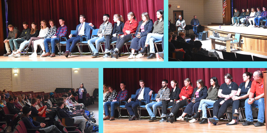 Alumni Speak to Seniors