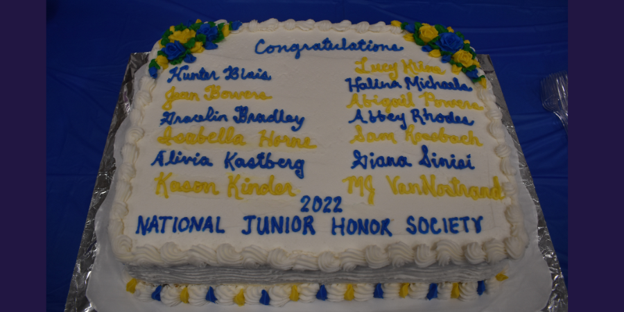 National Junior Honor Society Cake
