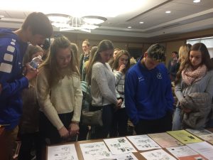 Students explore information from Vamos's past