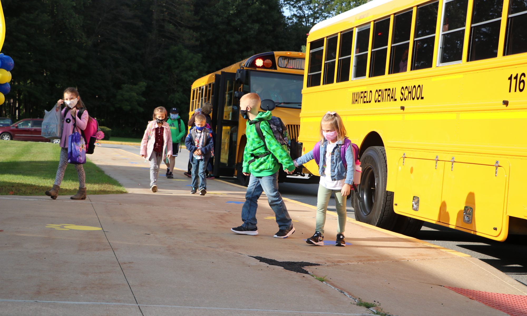 Students entering school