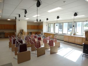 Renovated Home and Careers classroom at the Jr./Sr. High School.