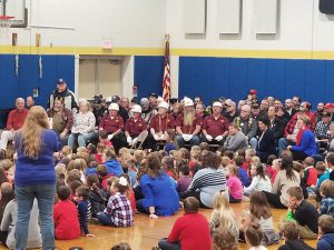 Veterans gather for the assembly