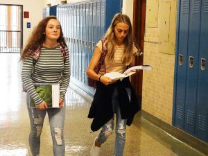 Students passing to the next class